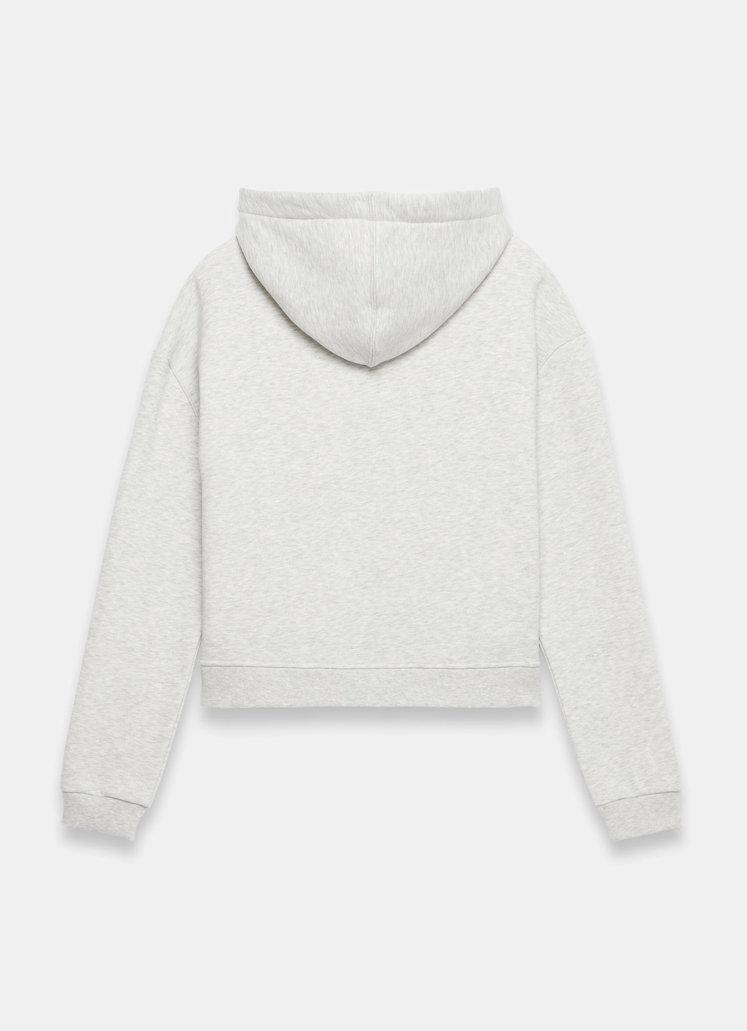 Grey Zip Front Hoodie