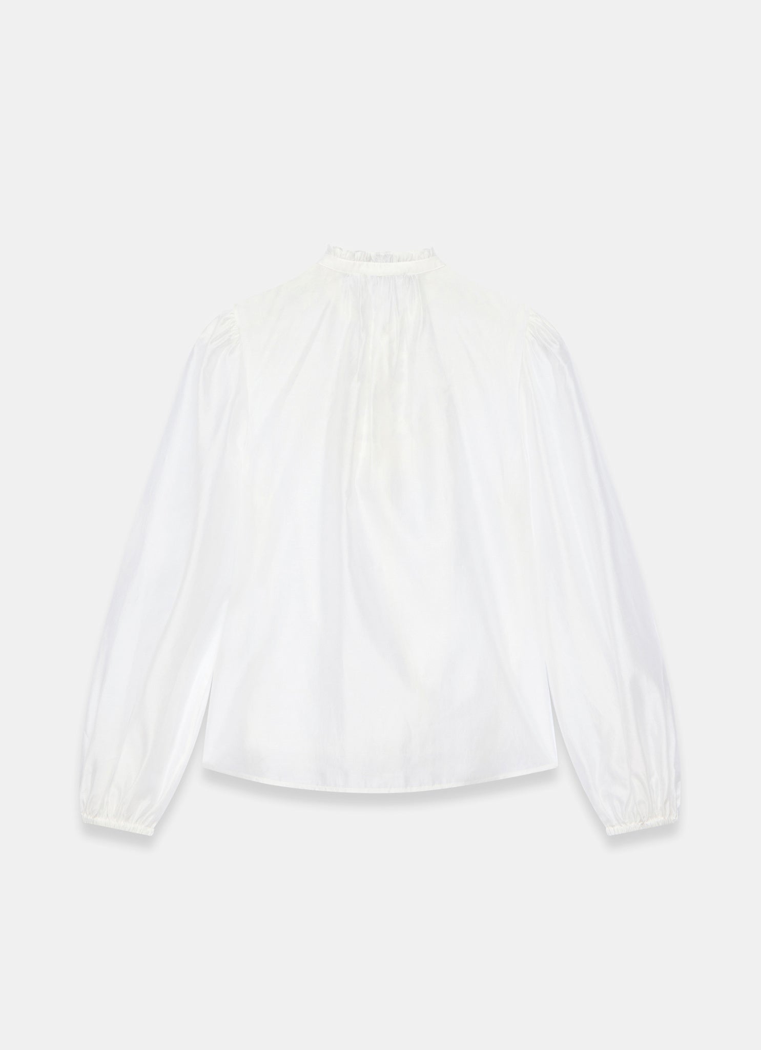 White Floral Cutwork Detail Blouse